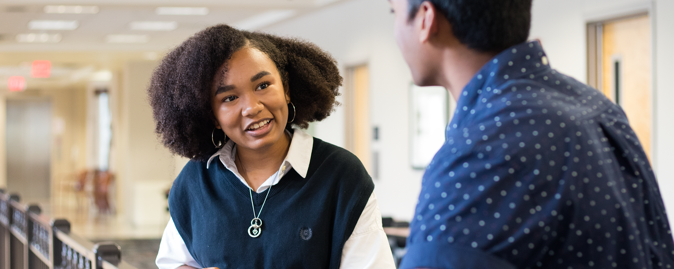 Leading in the halls - engaged students