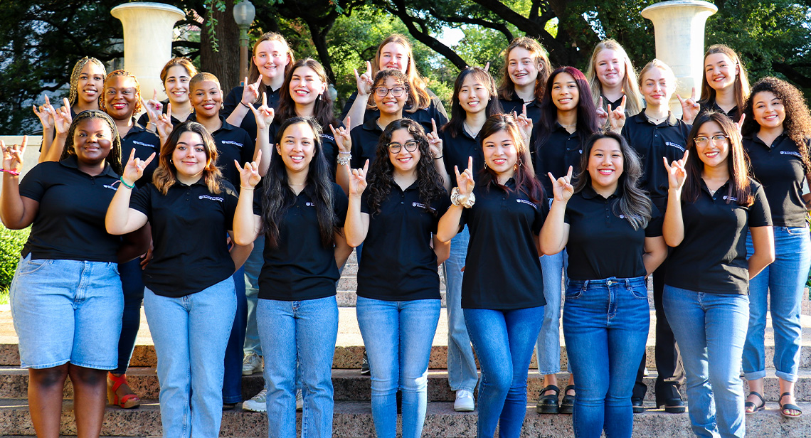 Team photo of the Kinsolving Hall staff