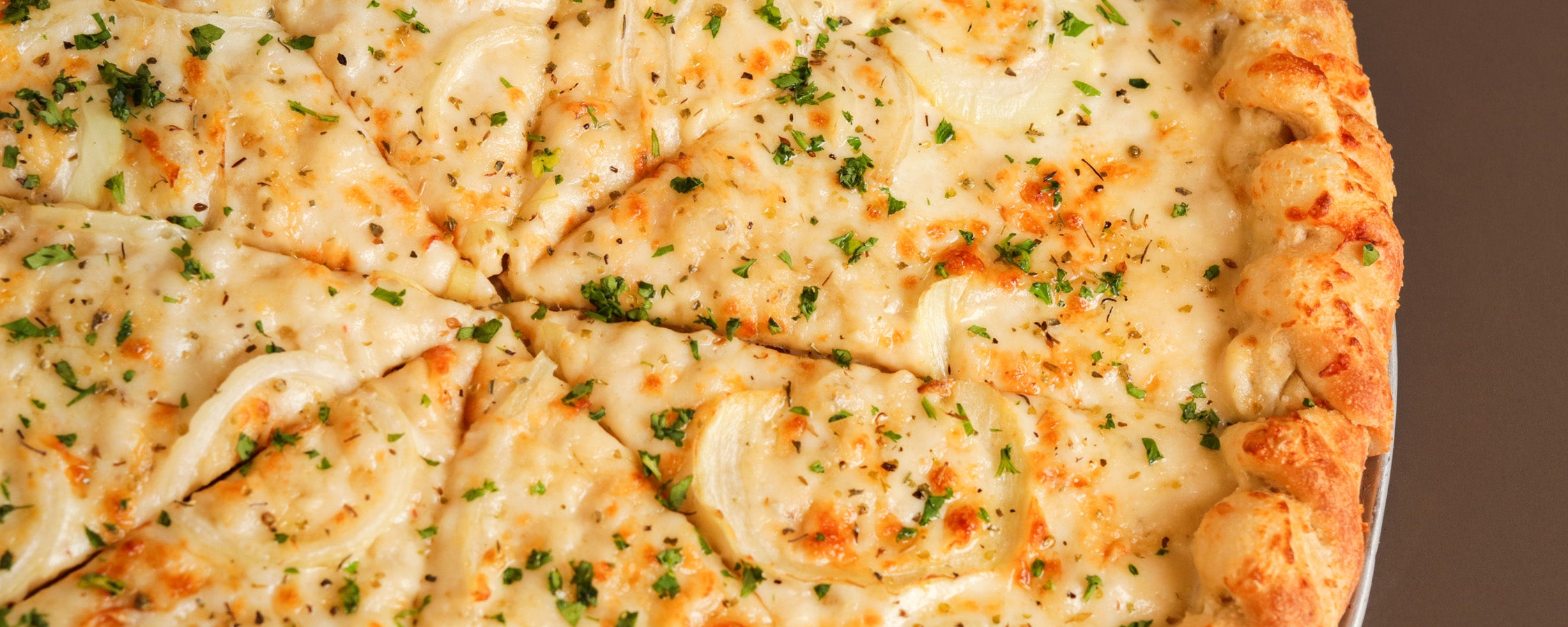 Pizza on a plate
