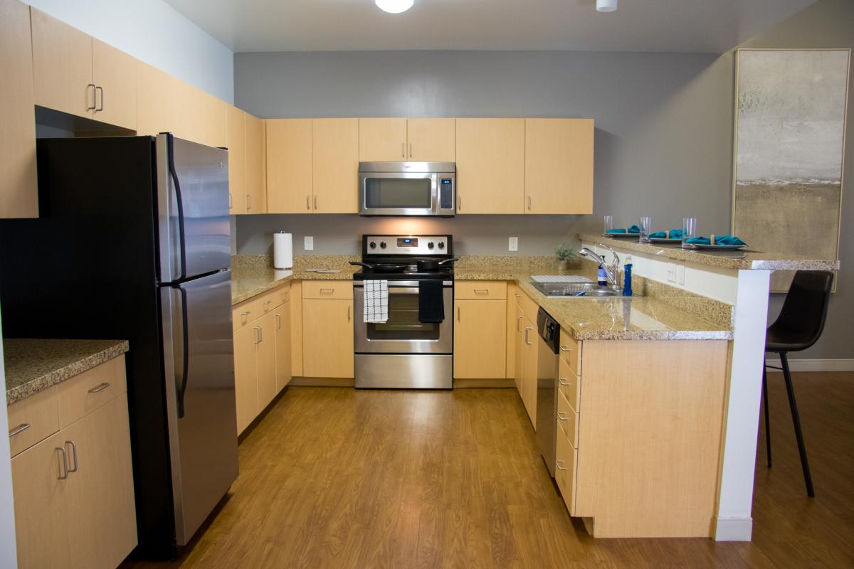 2400 Nueces Townhomes - kitchen