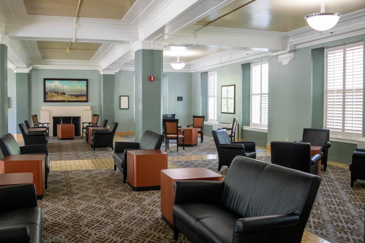 Carothers Residence Hall - lounge space