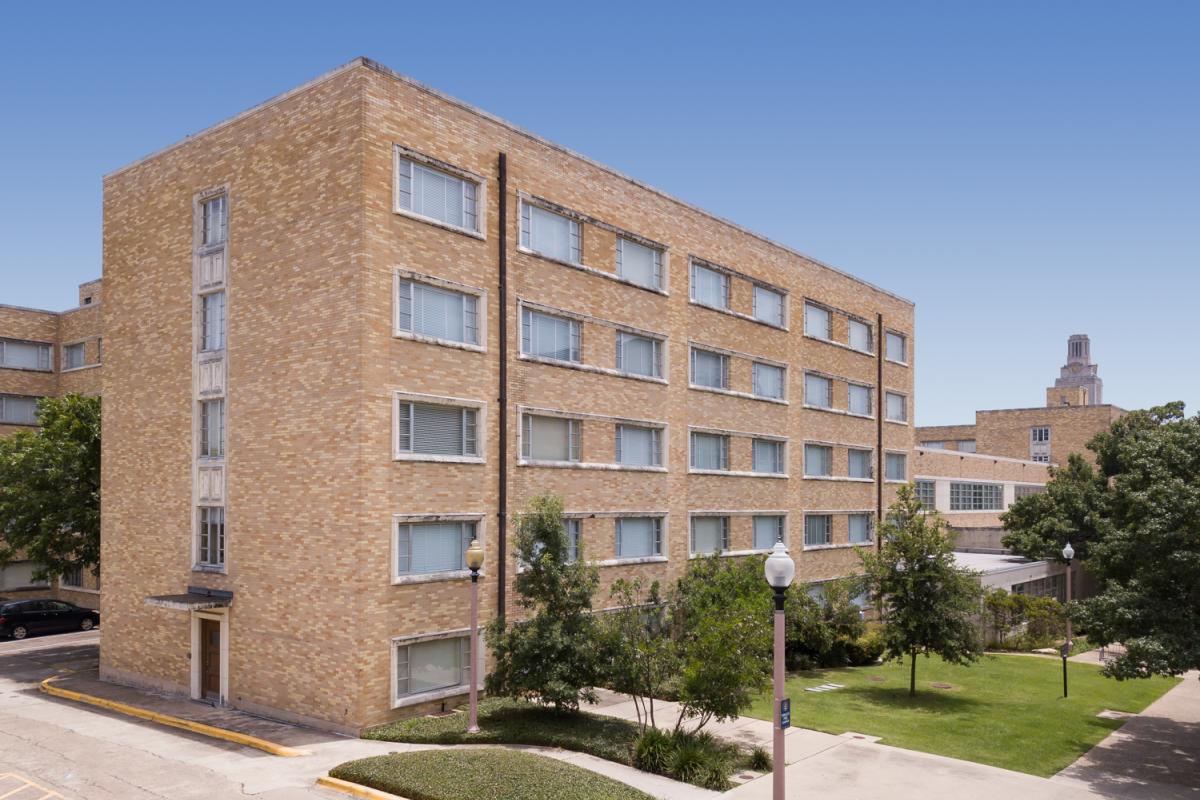 Kinsolving Residence Hall - view from north