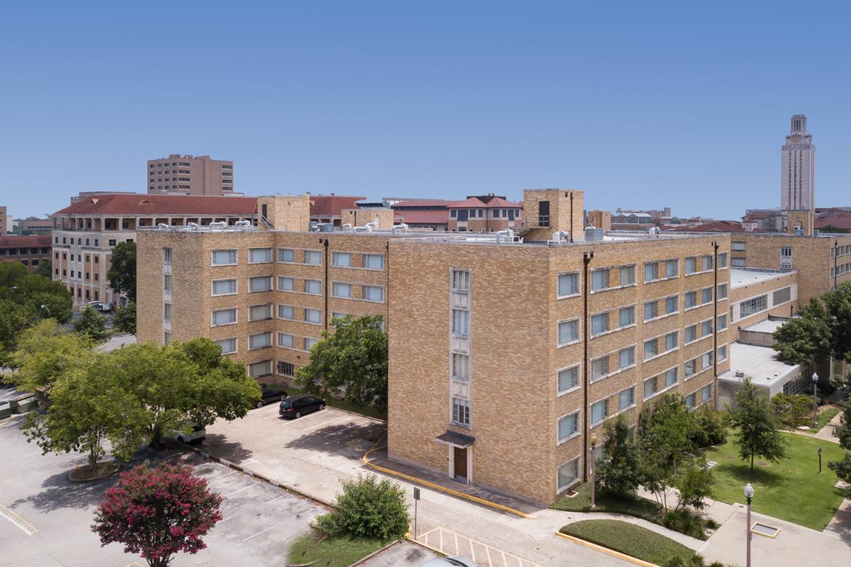 Kinsolving Residence Hall - exterior view