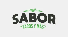 sabor logo sabor taco y mas