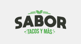 sabor logo sabor taco y mas