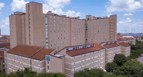 A view of Jester Center