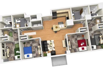 4 bdrn - 4 bath
