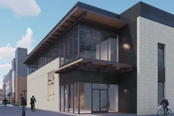 Render of ECGA Building