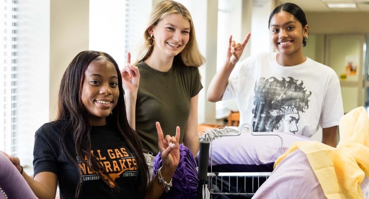 What to bring What to bring - Image of three students
